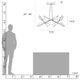 Plume 8-Light LED Pendant