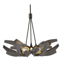 Corona Brass Accent Pendant