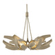 Corona Brass Accent Pendant