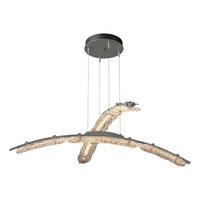 Glissade Double Large LED Pendant