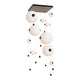 Abacus 10-Light Square LED Pendant