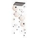 Abacus 10-Light Square LED Pendant