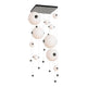 Abacus 10-Light Square LED Pendant