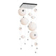 Abacus 10-Light Square LED Pendant