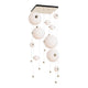 Abacus 10-Light Square LED Pendant