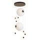 Abacus 4-Light Round LED Pendant