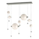 Abacus 7-Light Double Linear LED Pendant