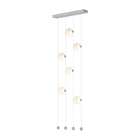 Abacus 6-Light Ceiling-to-Floor LED Pendant