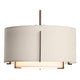 Exos Small Double Shade Pendant