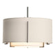 Exos Small Double Shade Pendant