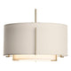 Exos Small Double Shade Pendant