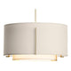 Exos Small Double Shade Pendant