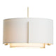 Exos Small Double Shade Pendant