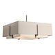Exos Square Large Double Shade Pendant