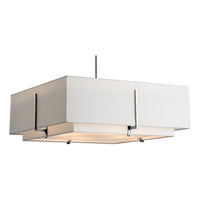 Exos Square Large Double Shade Pendant