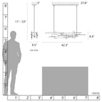Planar Large LED Pendant