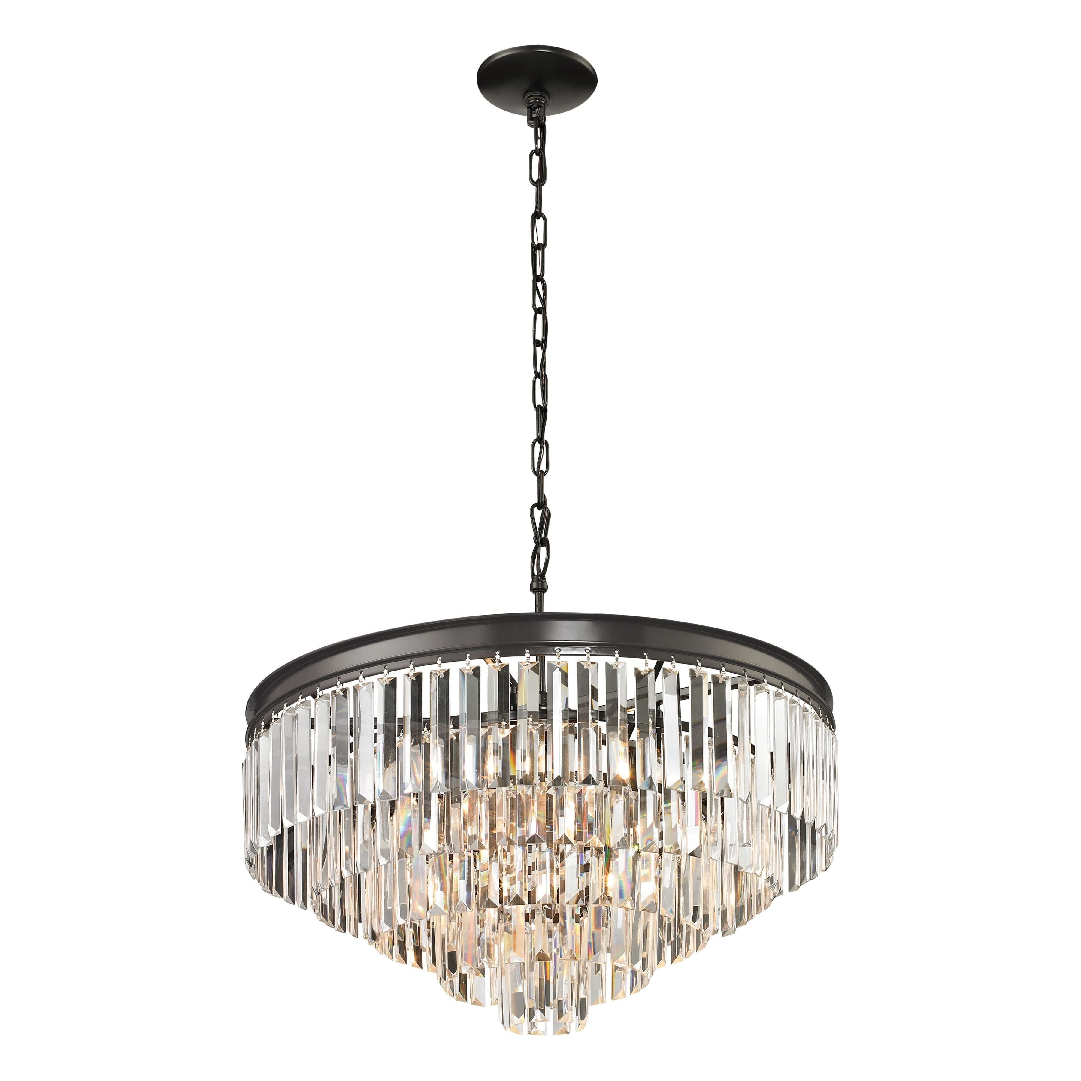 Palacial 24" Wide 6-Light Chandelier