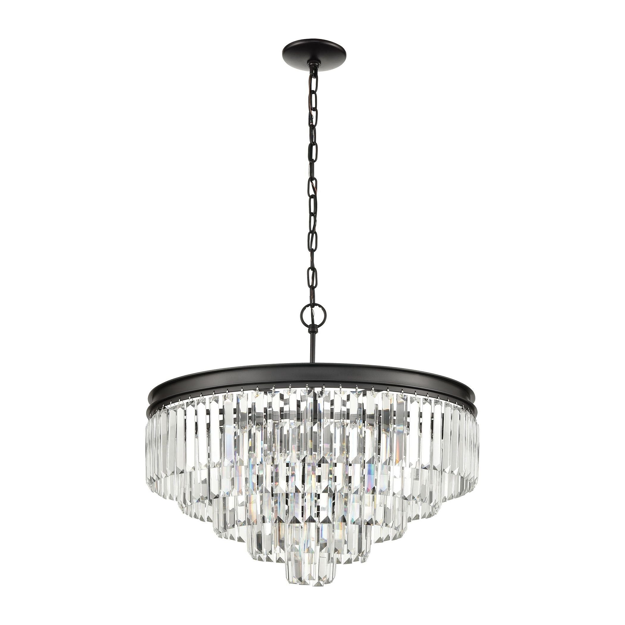 Palacial 24" Wide 6-Light Chandelier