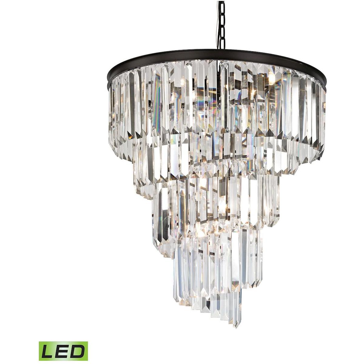 Palacial 26" Wide 9-Light Chandelier