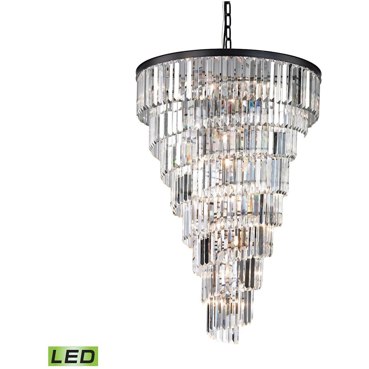 Palacial 36" Wide 15-Light Chandelier