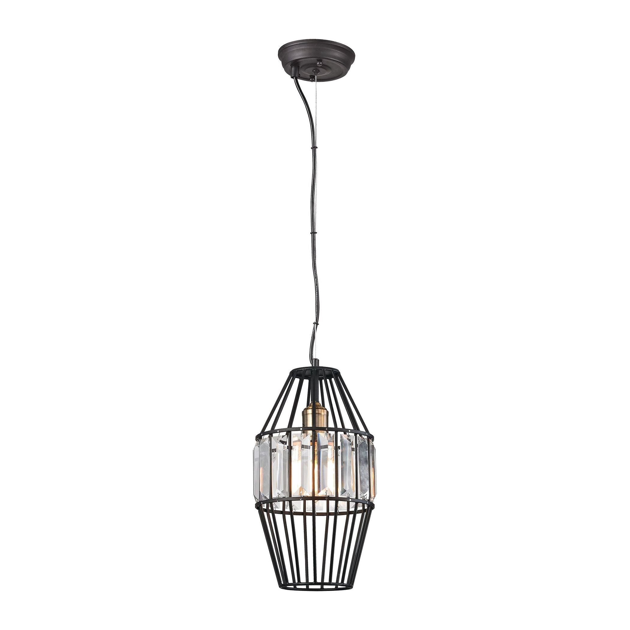 Yardley 8" Wide 1-Light Mini Pendant