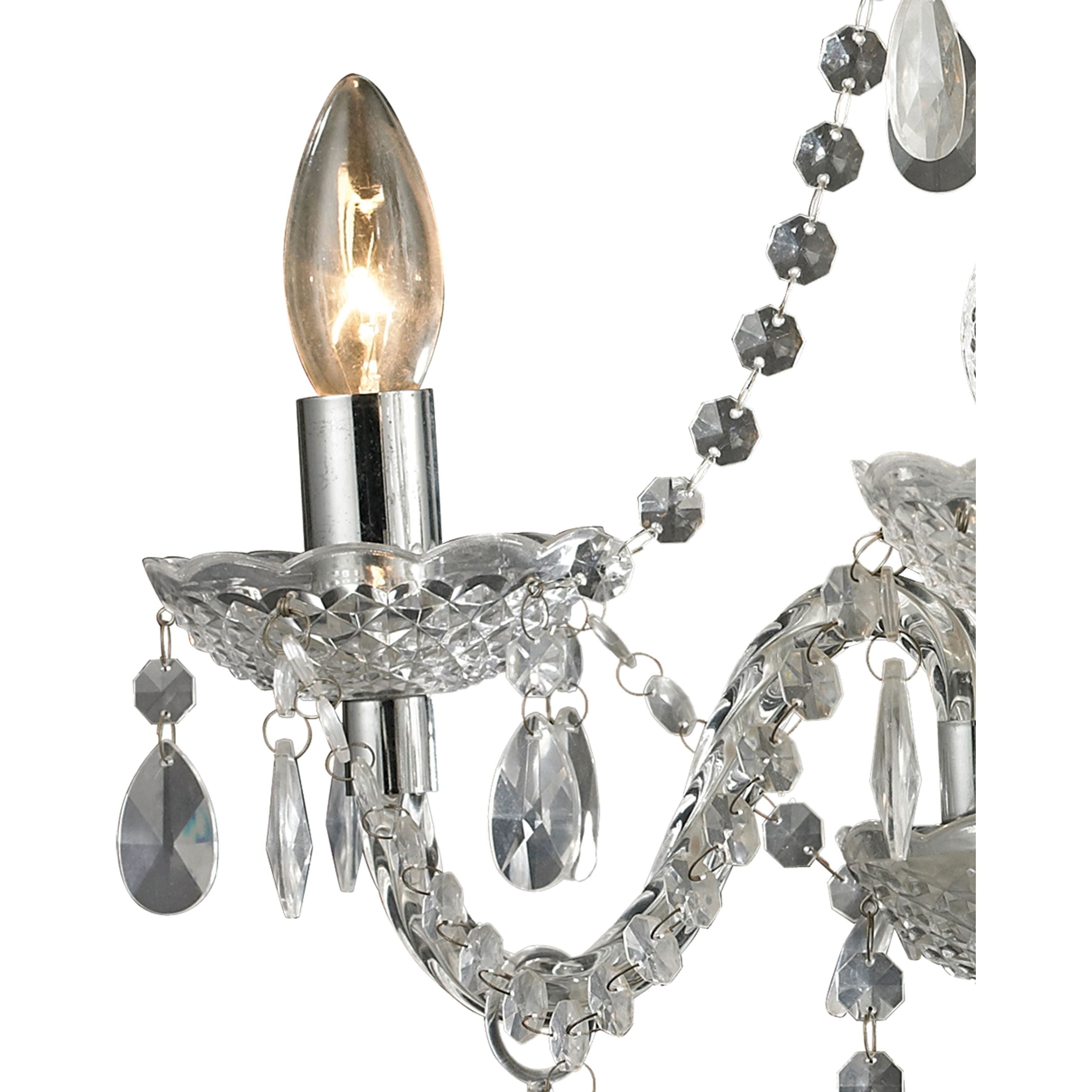 Theatre 16" Wide 3-Light Chandelier