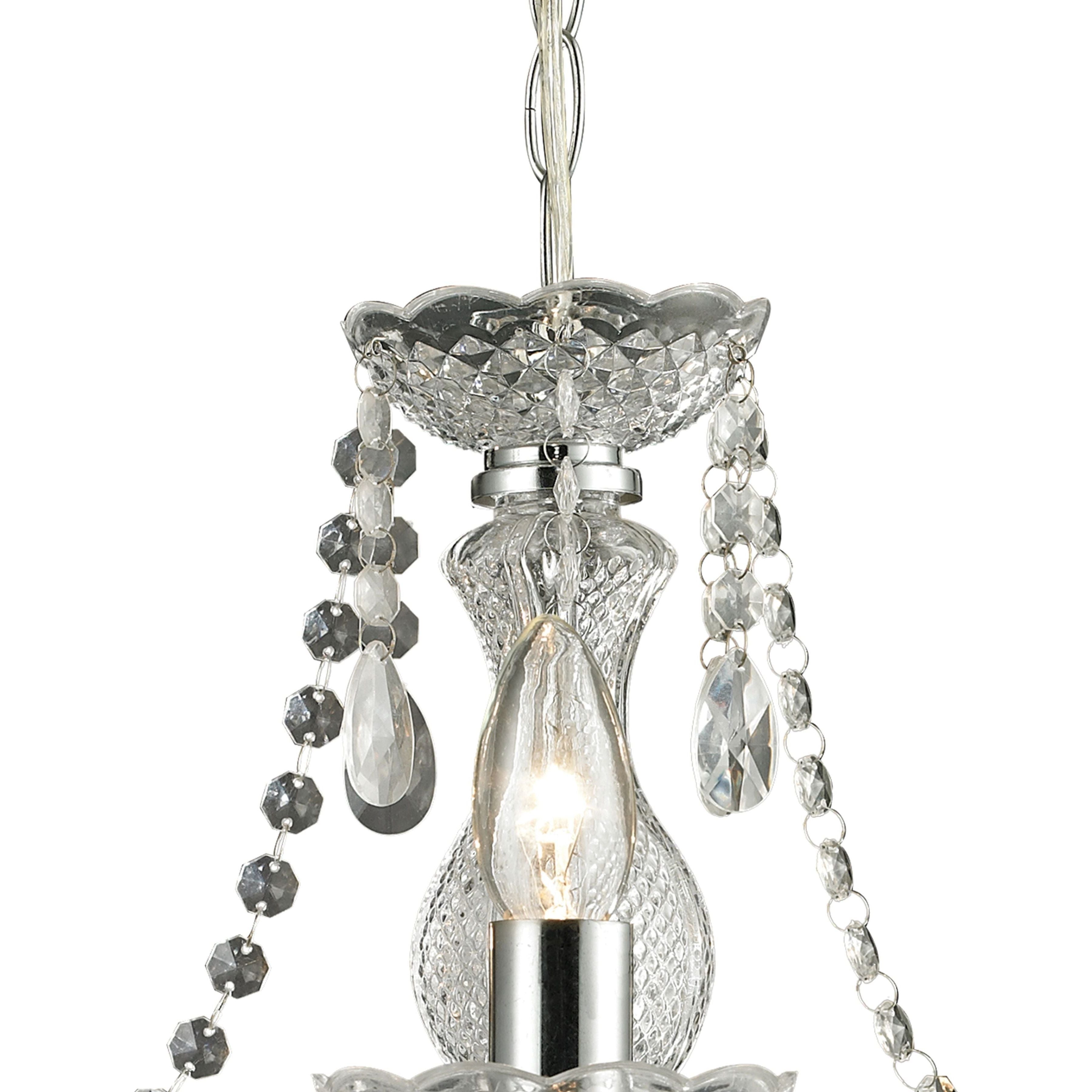 Theatre 16" Wide 3-Light Chandelier