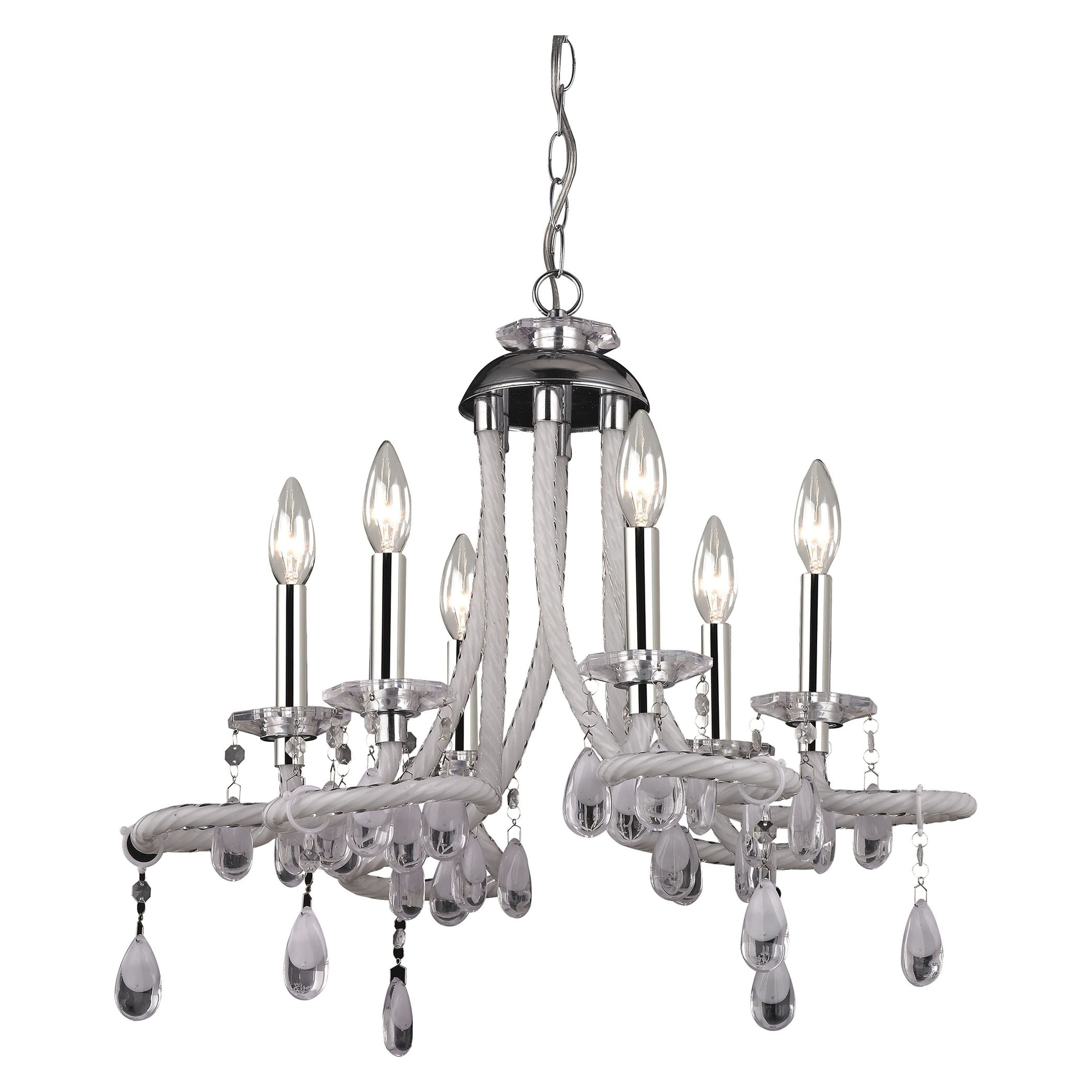 6-Light Mini Chandelier