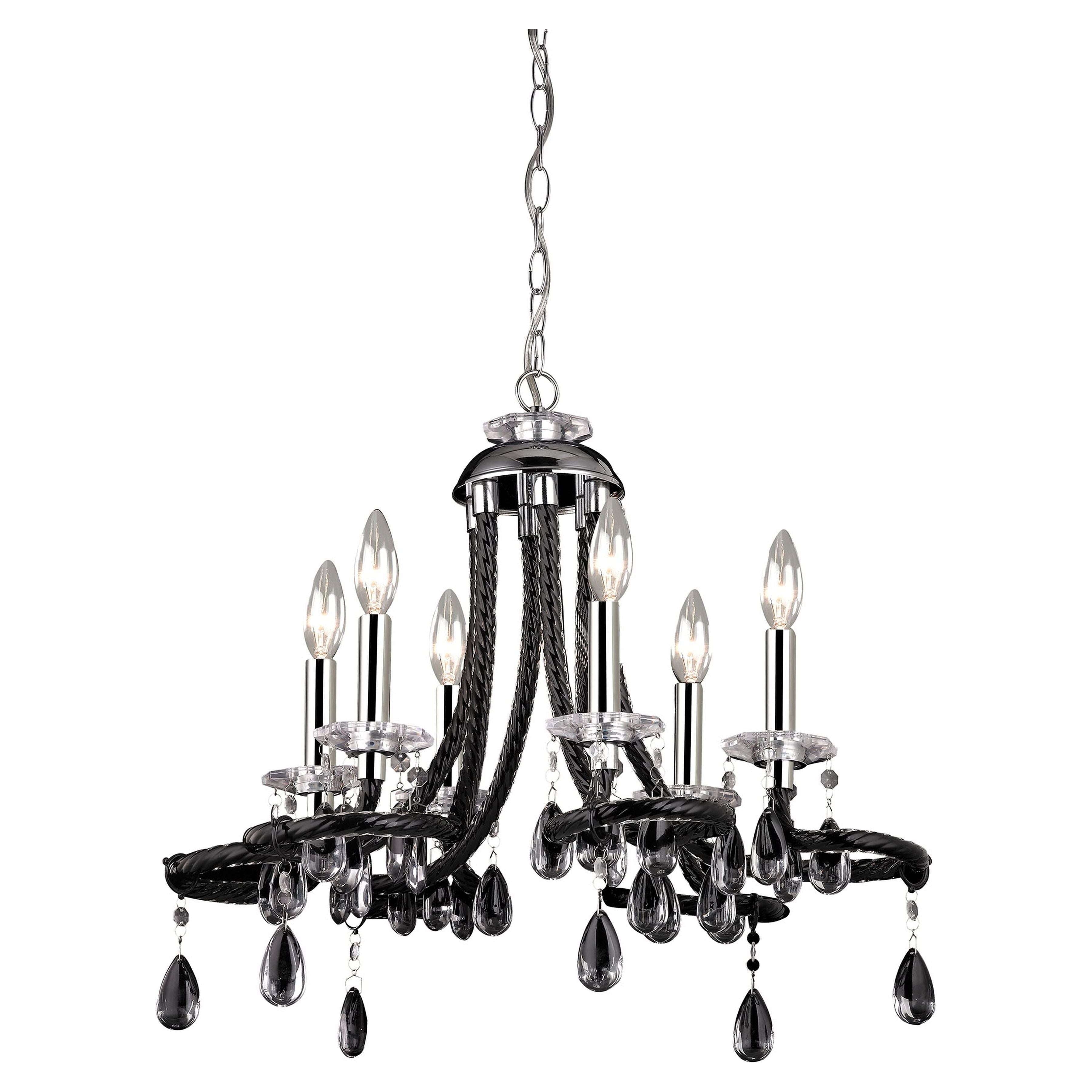 6-Light Mini Chandelier