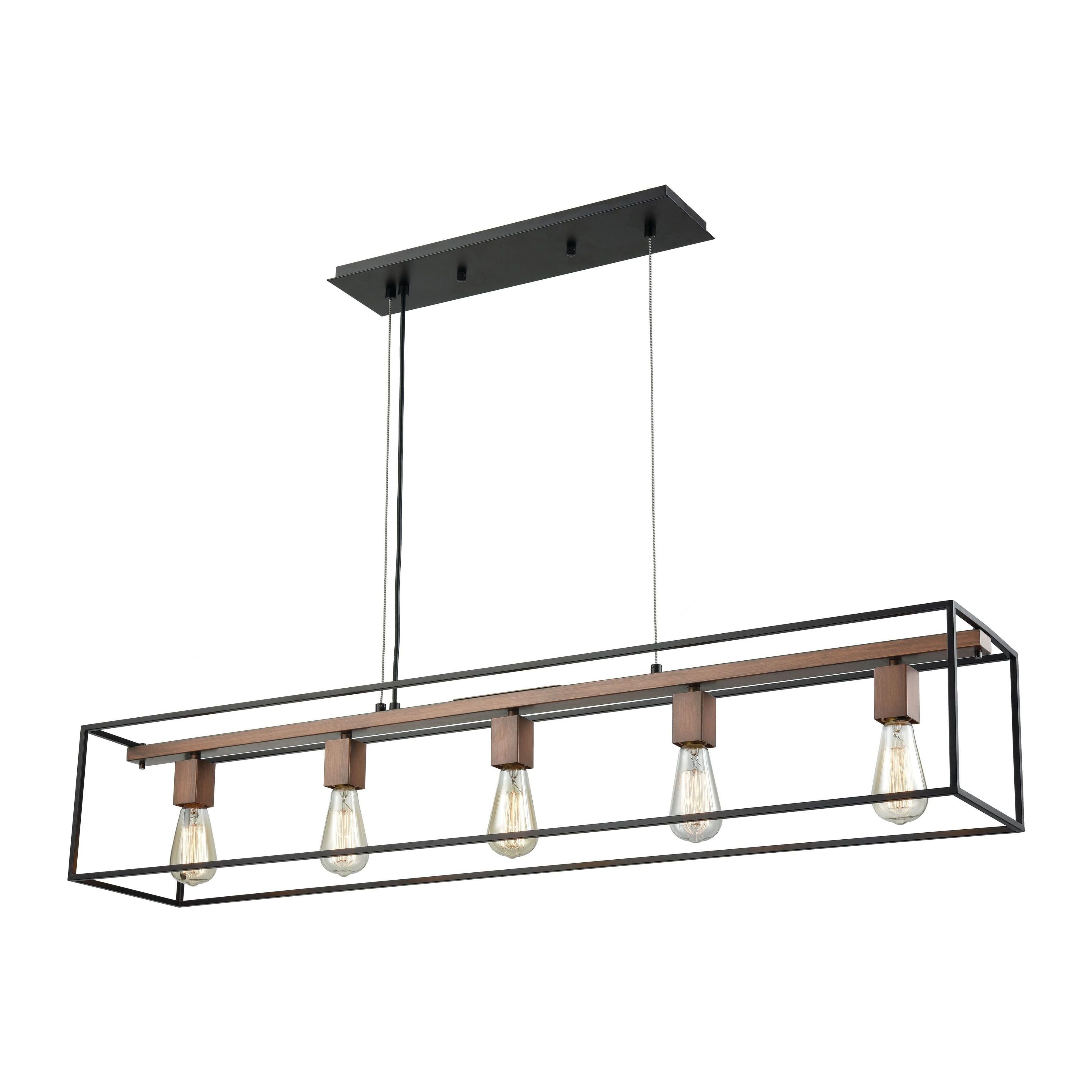 Rigby 48" Wide 5-Light Linear Chandelier