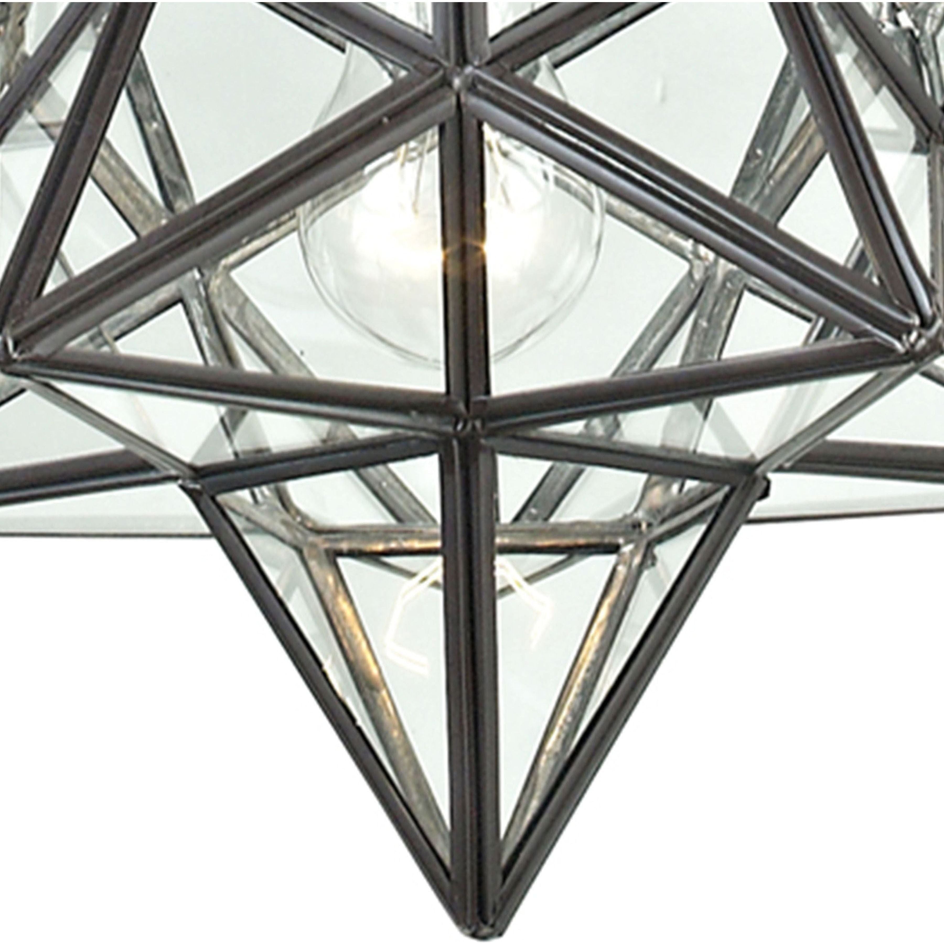 Star 9" Wide 1-Light Mini Pendant