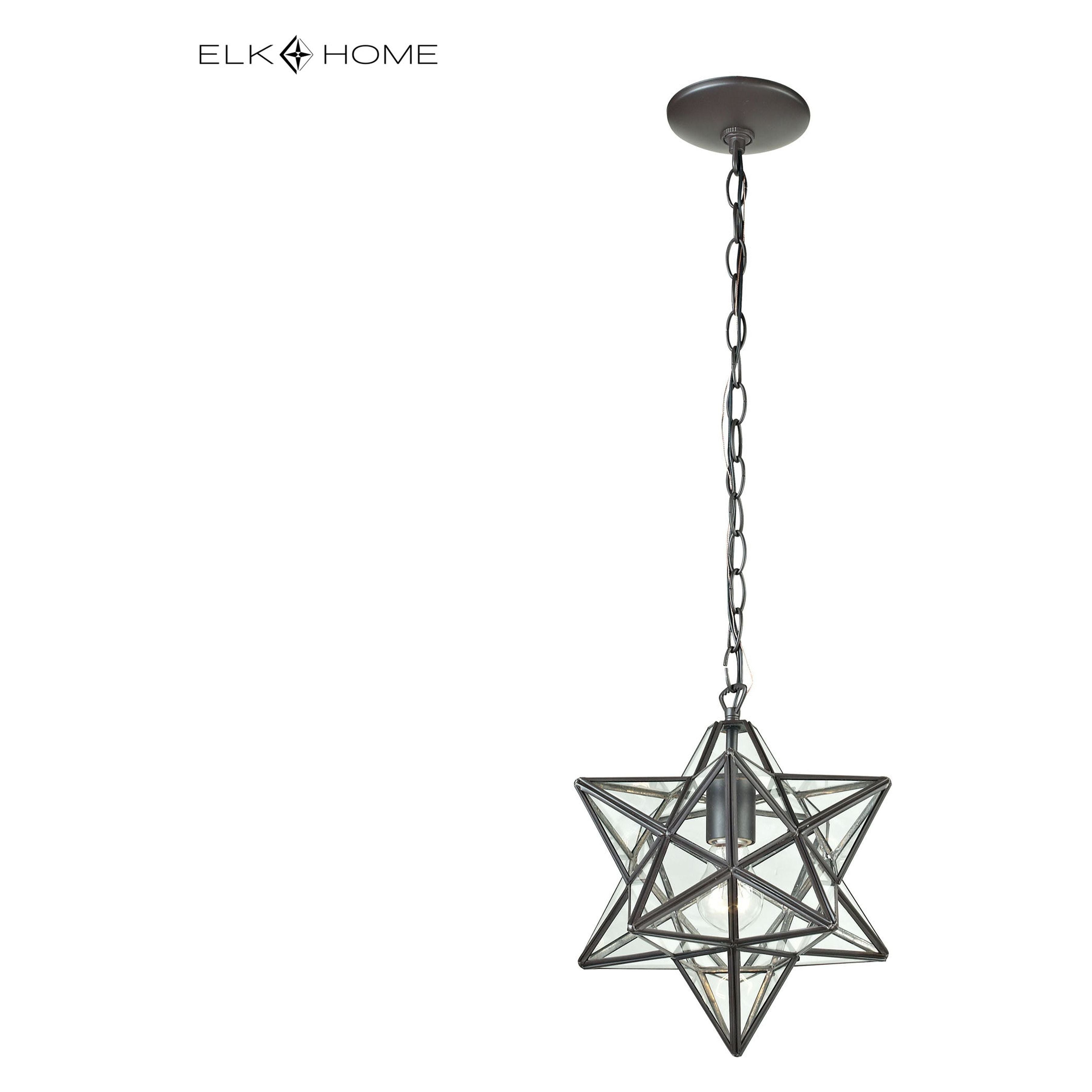 Star 9" Wide 1-Light Mini Pendant