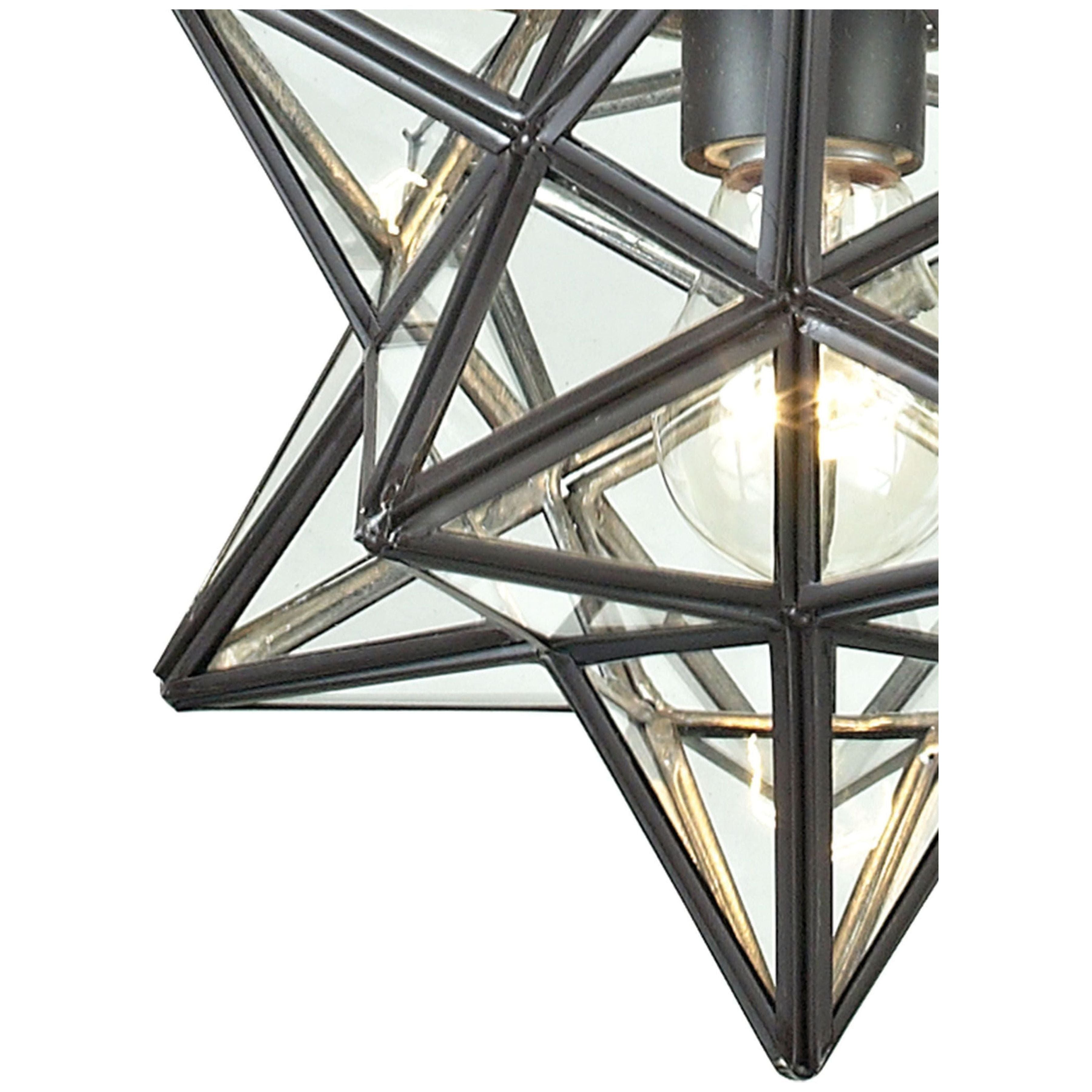 Star 12" Wide 1-Light Mini Pendant