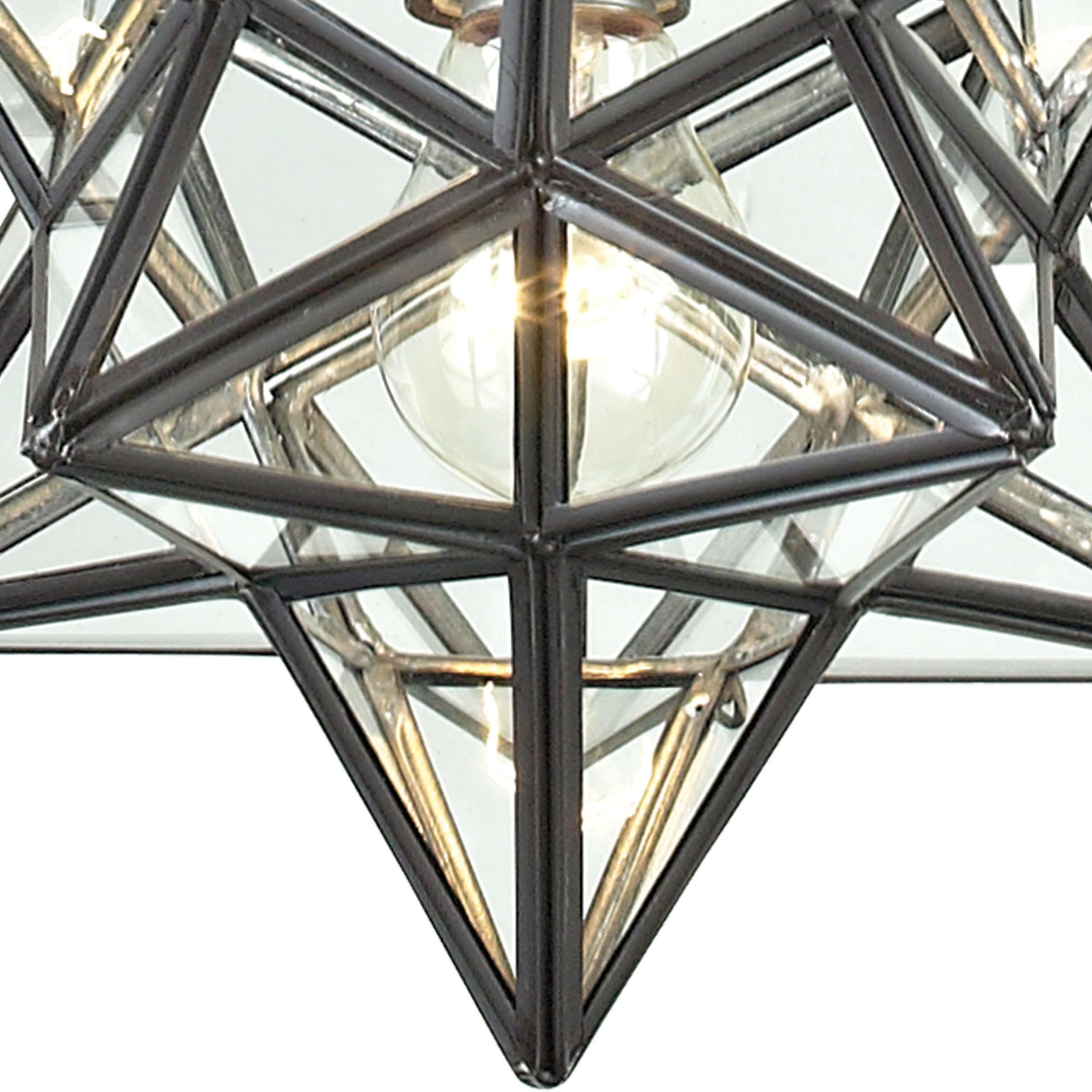 Star 12" Wide 1-Light Mini Pendant