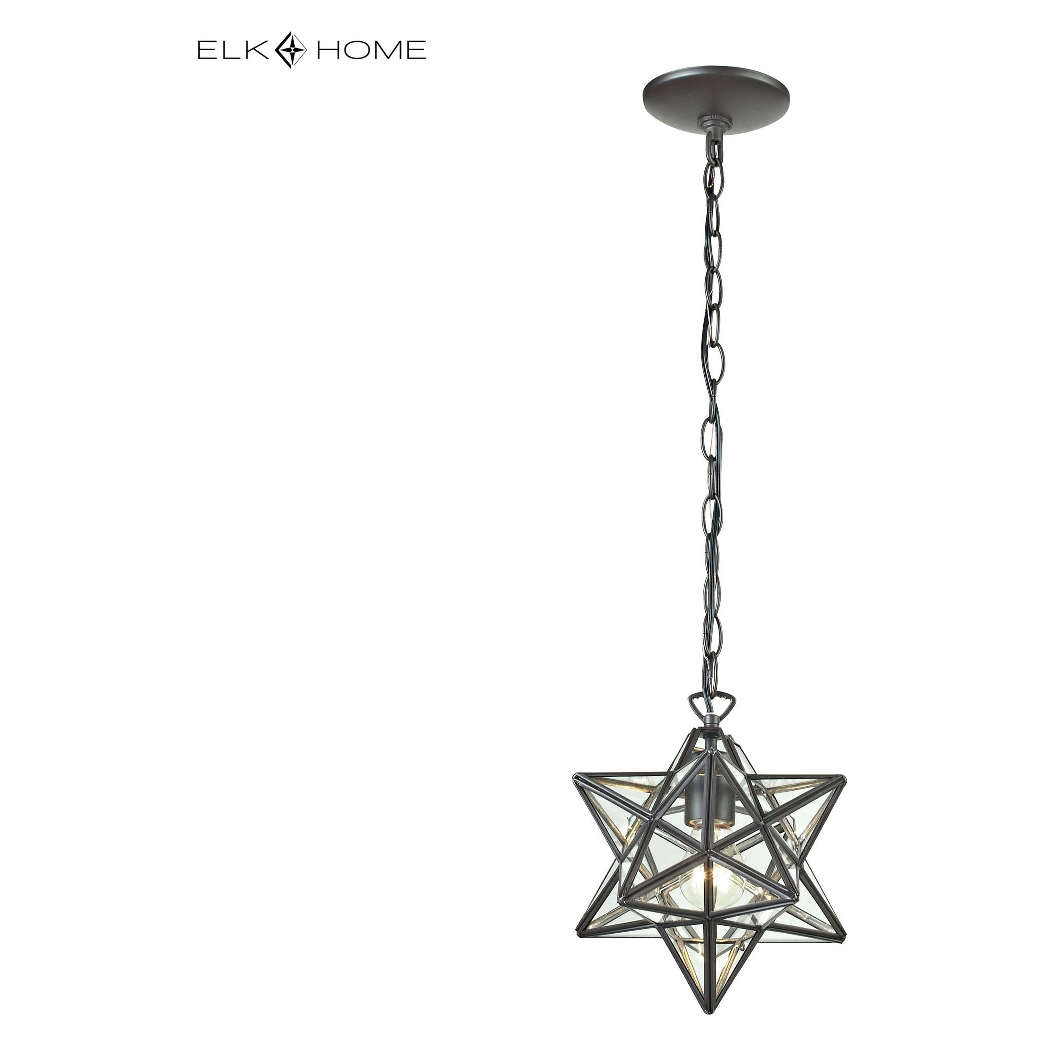 Star 12" Wide 1-Light Mini Pendant