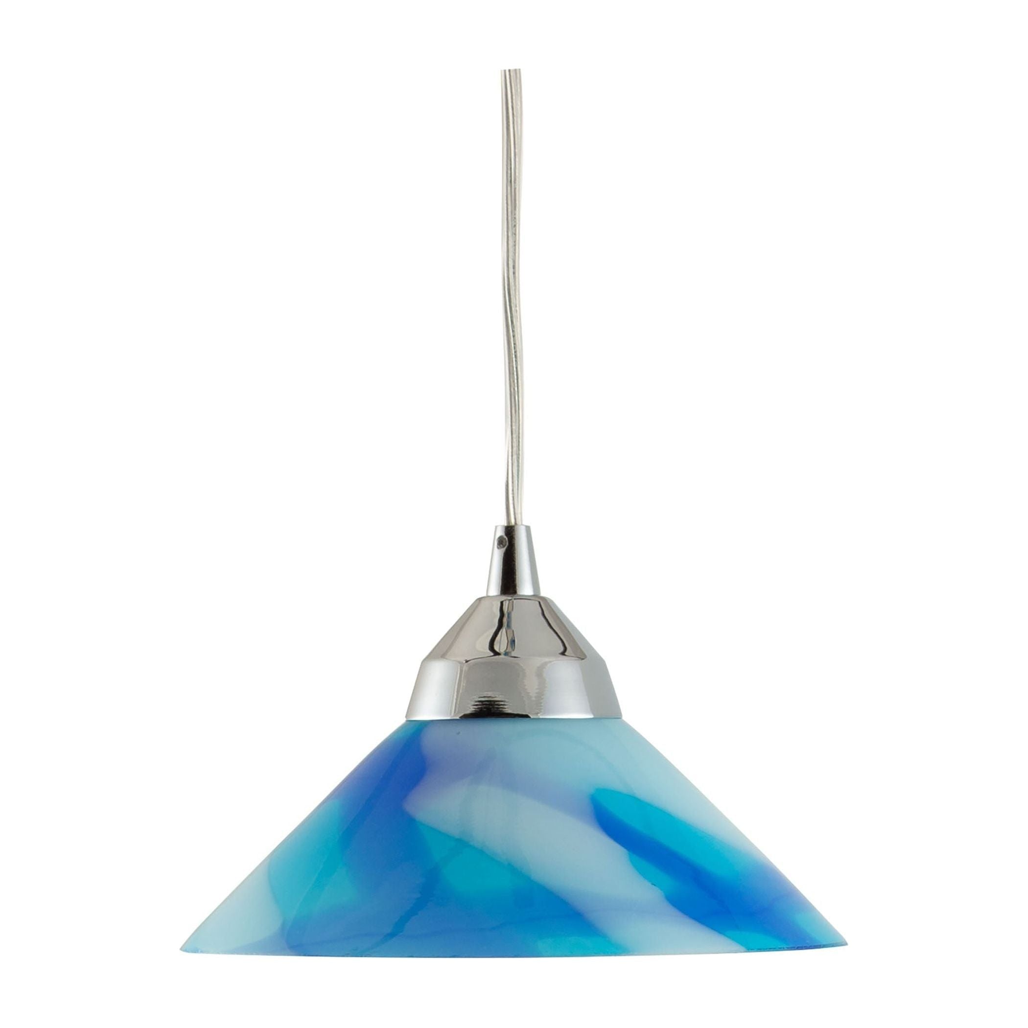 Refraction 7" Wide 1-Light Pendant