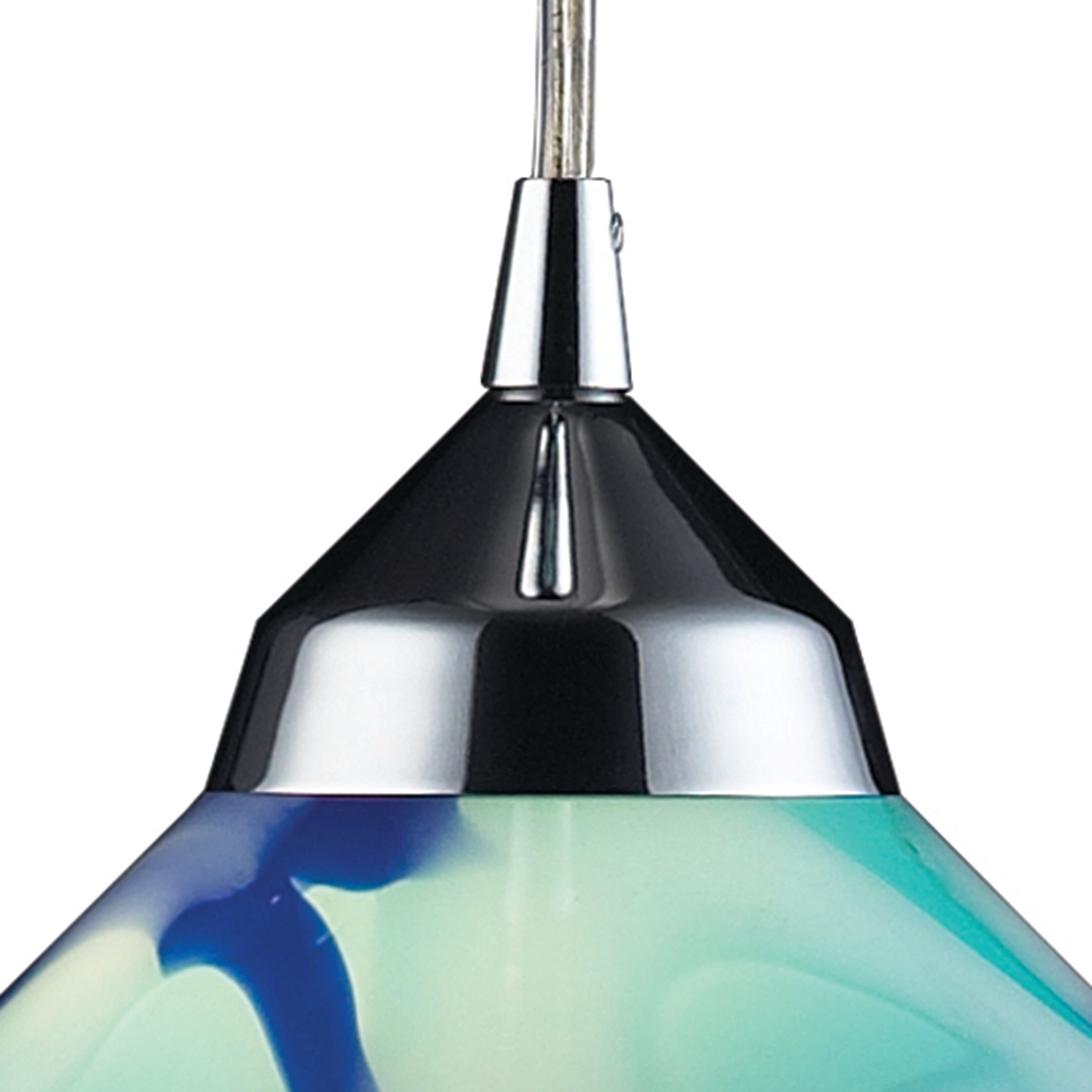 Refraction 7" Wide 1-Light Pendant