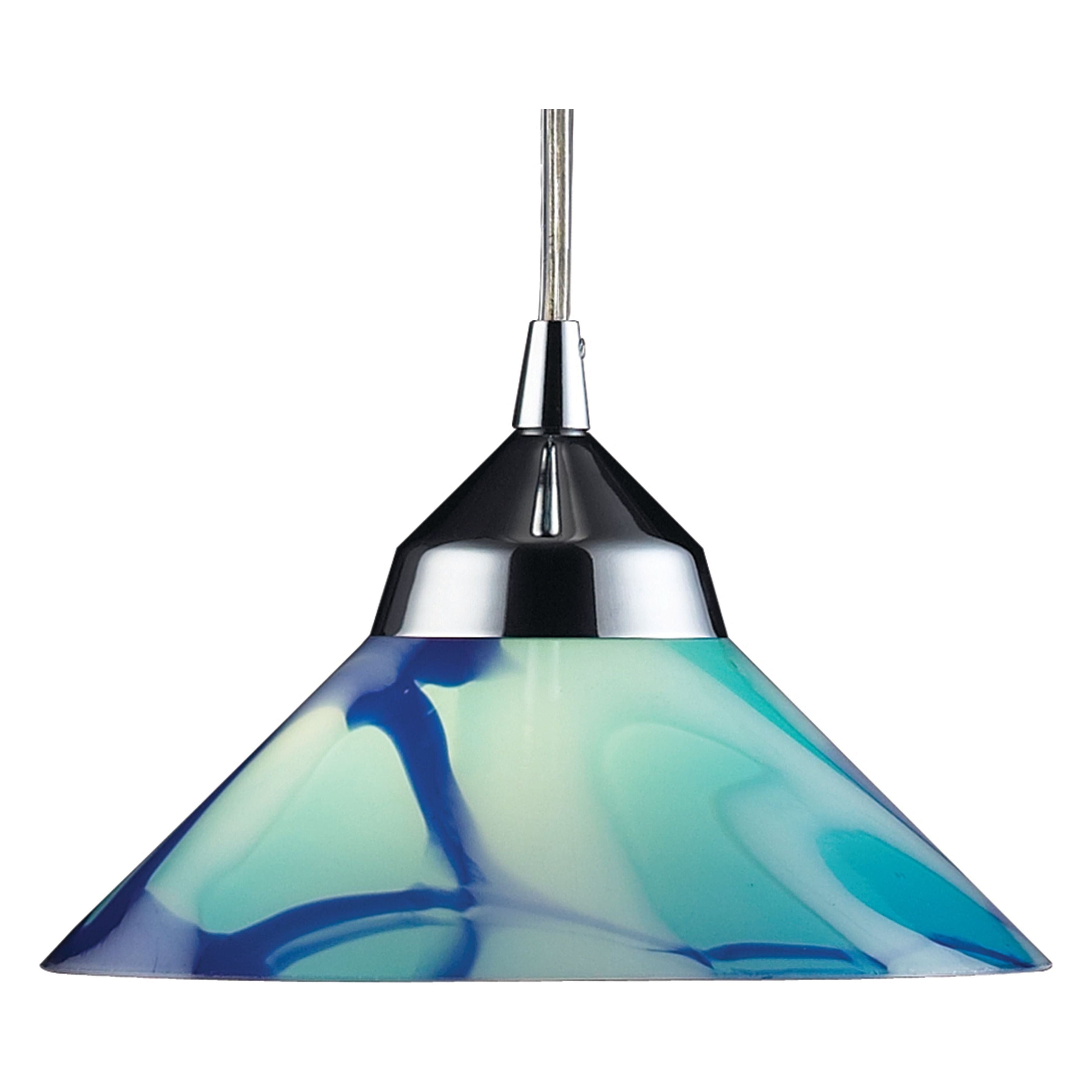 Refraction 7" Wide 1-Light Pendant