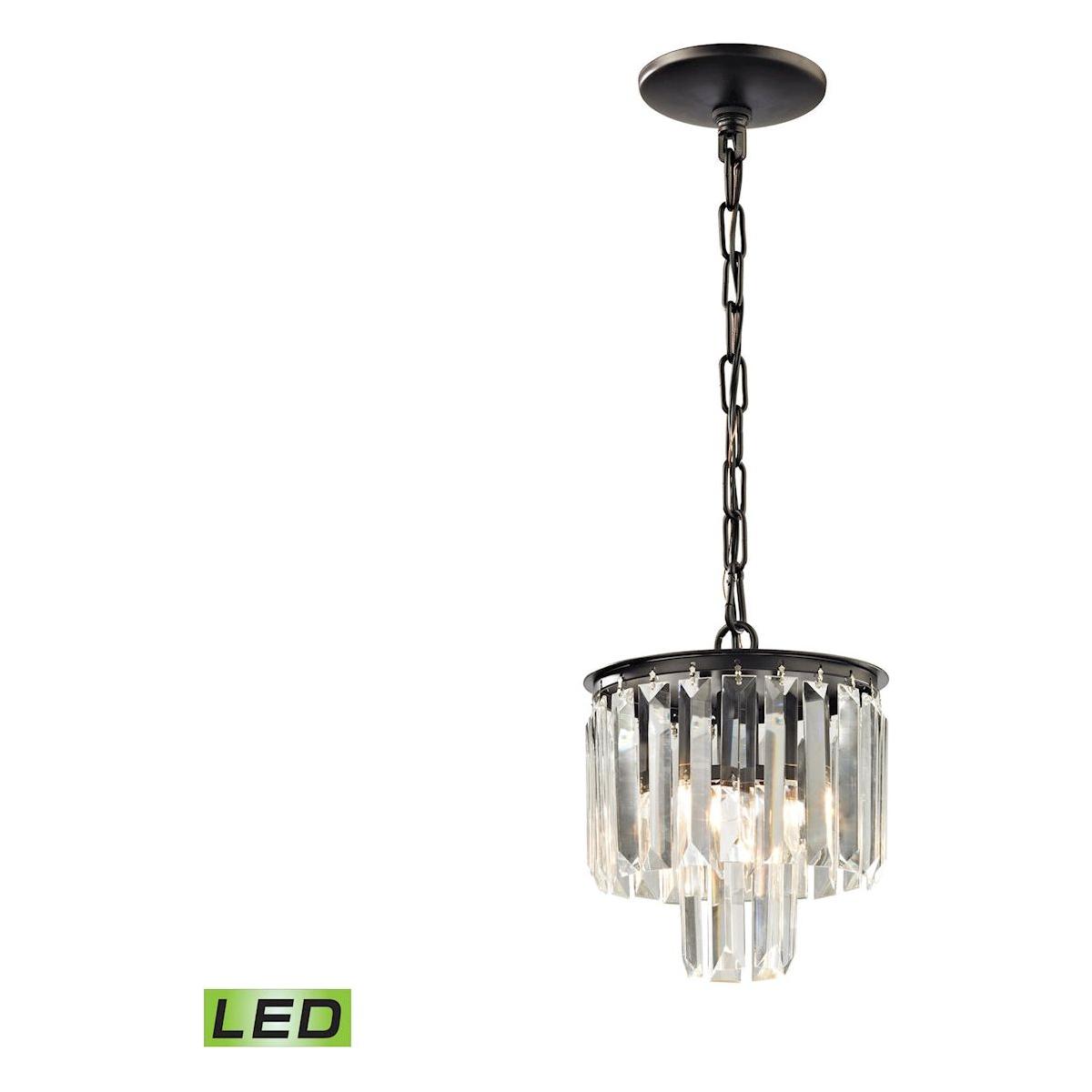 Palacial 8" Wide 1-Light Mini Pendant