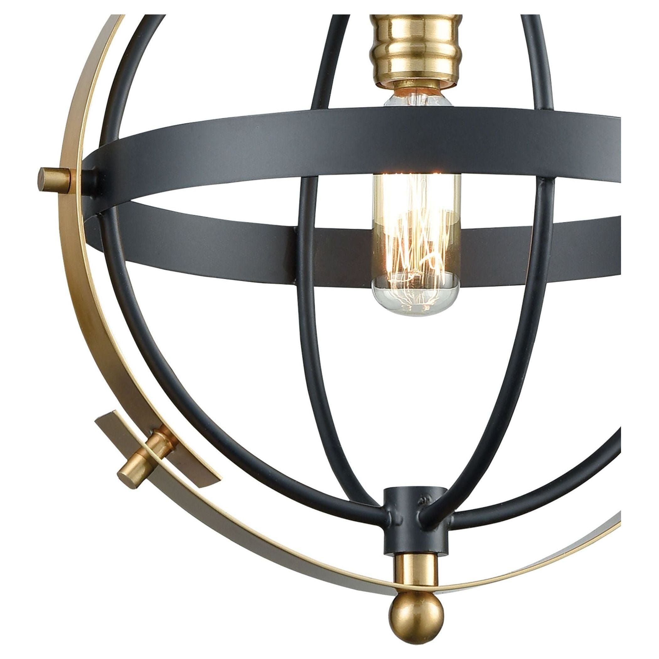 Caldwell 10" Wide 1-Light Mini Pendant