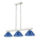 Cobalt 3-Light Billiard Light