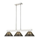 Cobalt 3-Light Billiard Light