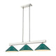 Cobalt 3-Light Billiard Light