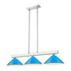Cobalt 3-Light Billiard Light