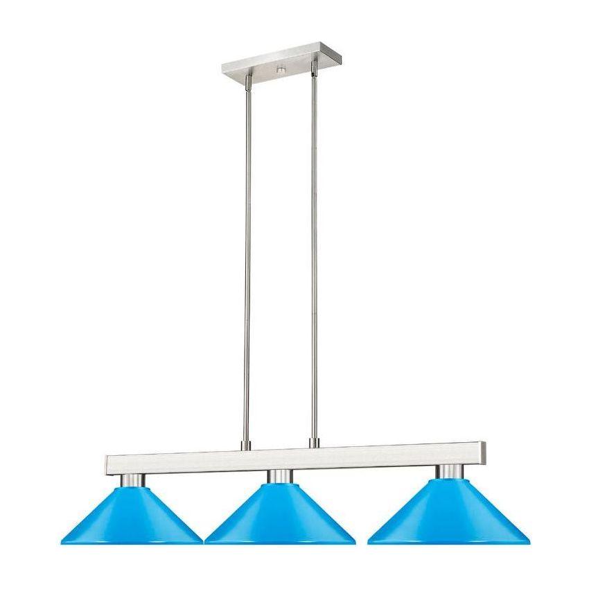 Cobalt 3-Light Billiard Light