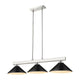 Cobalt 3-Light Billiard Light
