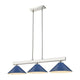 Cobalt 3-Light Billiard Light