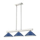 Cobalt 3-Light Billiard Light