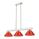 Cobalt 3-Light Billiard Light