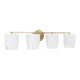 Weller 4-Light Vanity